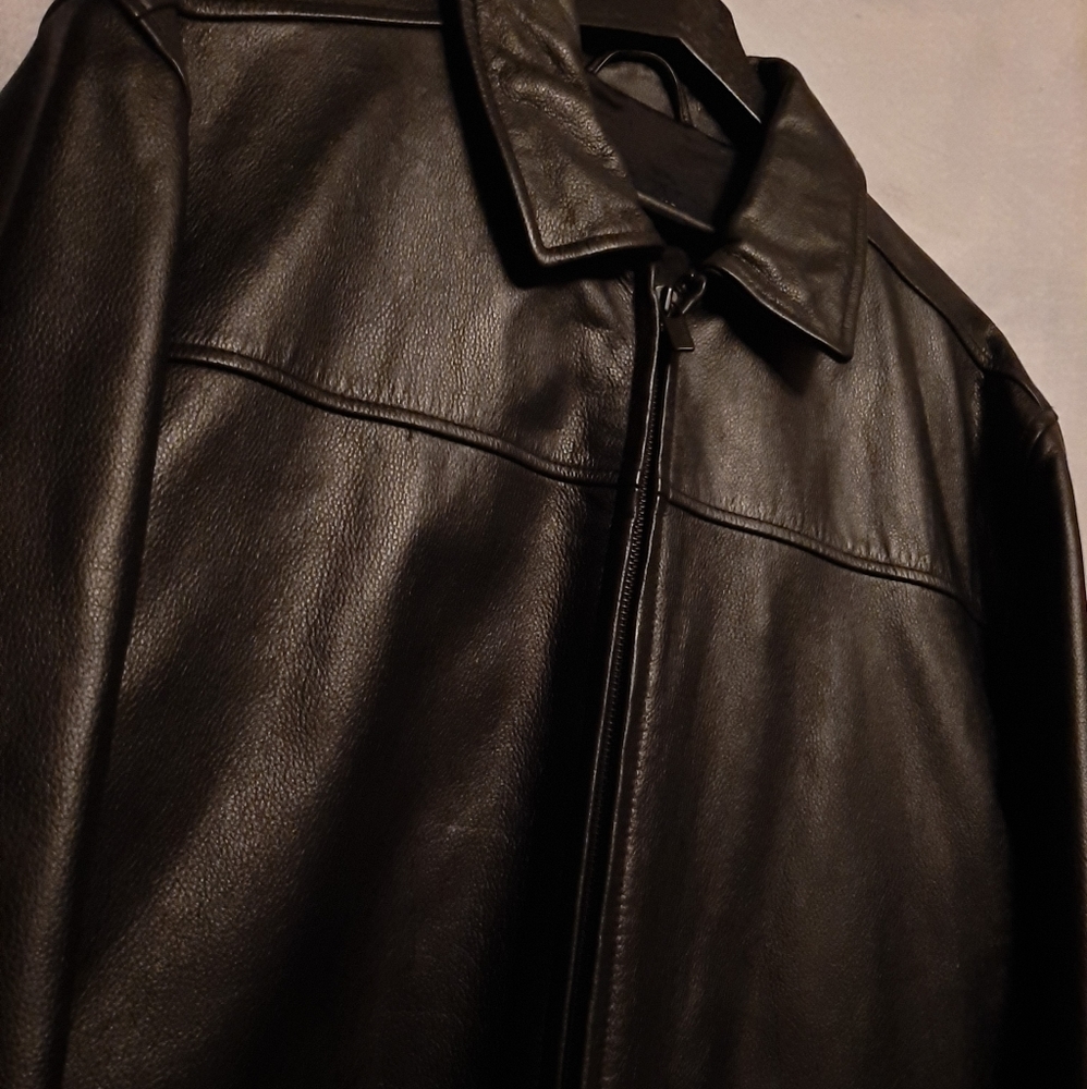 Leather jacket by Structure - Picture 4 of 7